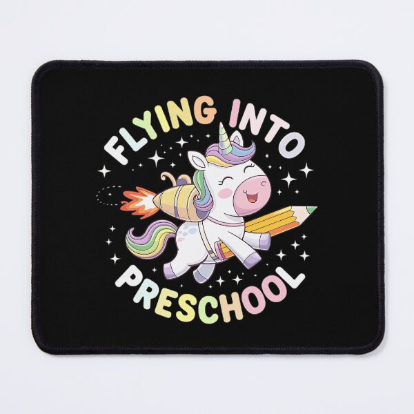Item preview, Flying Into Preschool, Unicorn, Baby Unicorn, Back To School designed and sold by Hotshots Design.