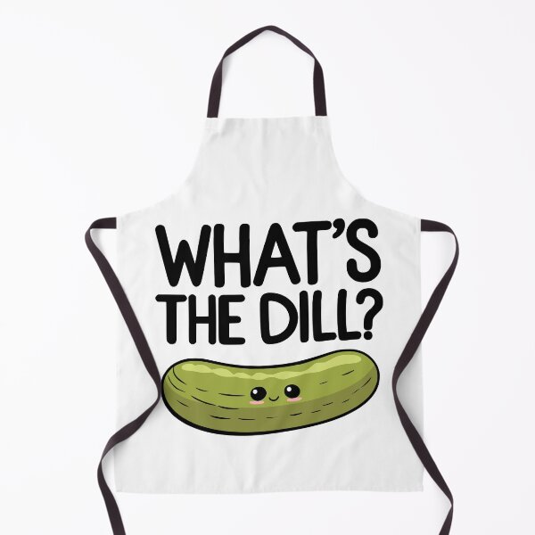 Item preview, What's The Dill? Cute Pickle Pun designed and sold by PMCreative.