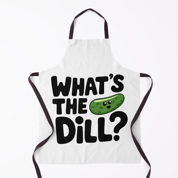 Item preview, What's The Dill? Funny Pickle Pun designed and sold by PMCreative.