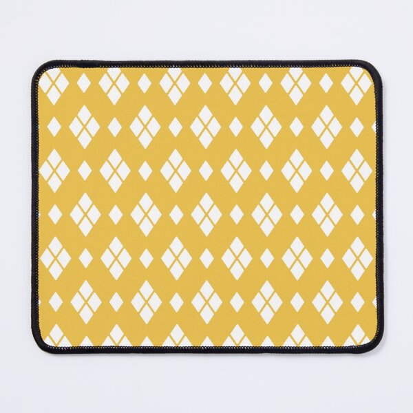 Item preview, Geometric Diamond Pattern in Yellow and White designed and sold by tonymagnerart.