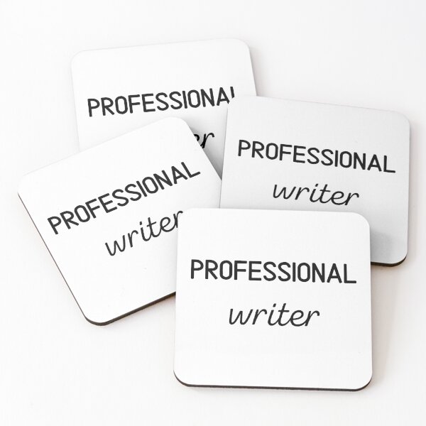 Item preview, Professional writer - black designed and sold by VasInd.