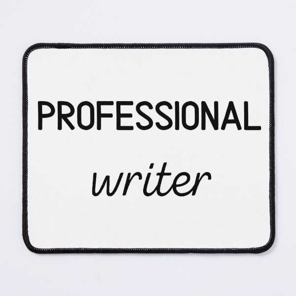 Item preview, Professional writer - black designed and sold by VasInd.