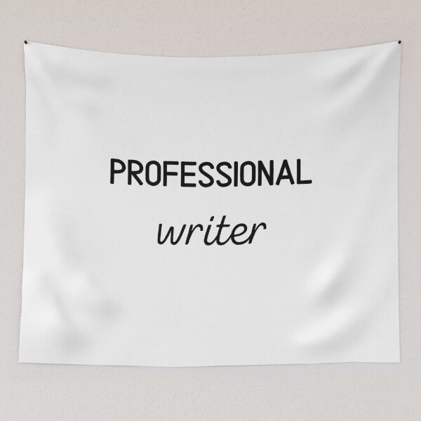 Item preview, Professional writer - black designed and sold by VasInd.