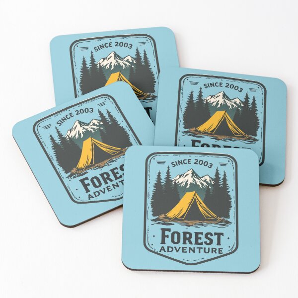 Item preview, Forest Adventure Since 2003 | Vintage Camping Hike Outdoor designed and sold by PurpleLoveStore.