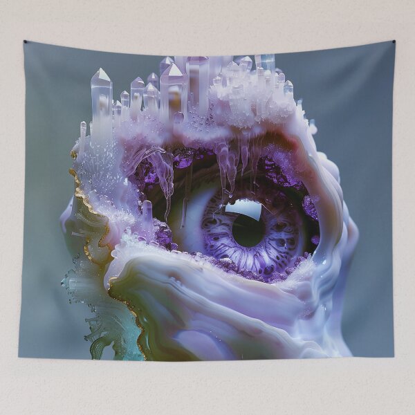 Item preview, "Amethyst-Themed Masterpiece" designed and sold by MacroArtHub.