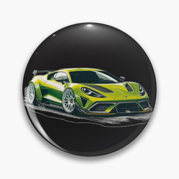 Item preview, Green sports car. designed and sold by Fredceri01.