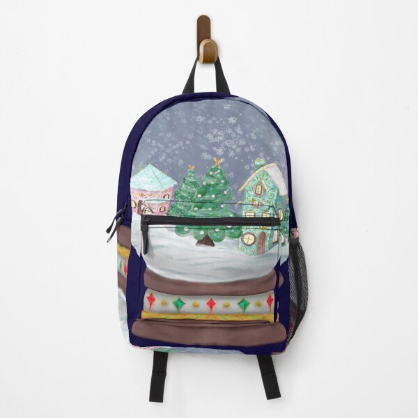 Item preview, Charming Winter Snowglobe Scene designed and sold by AdriaCaps Art & Design.