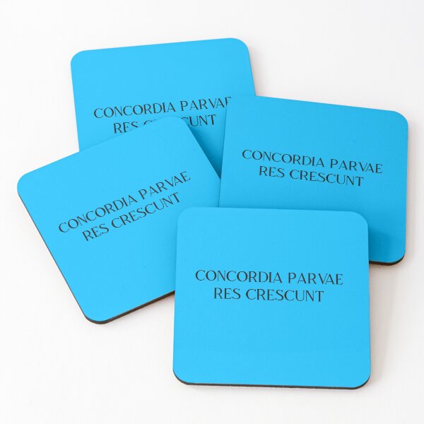 Item preview, Concordia Parvae Res Crescunt black designed and sold by VRedBaller.