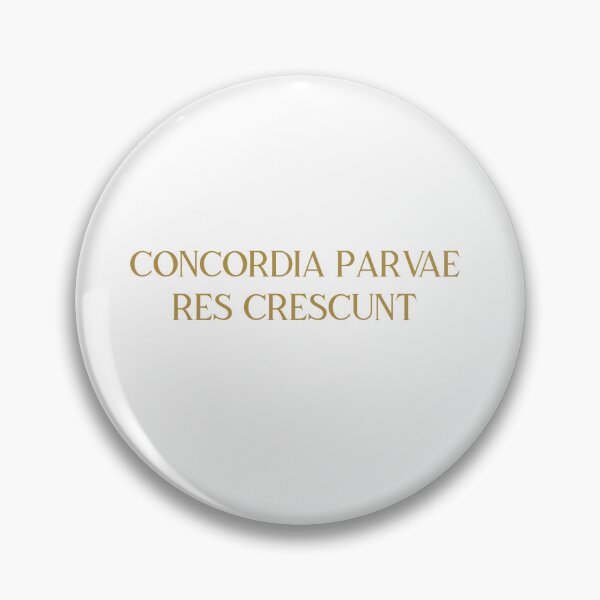 Item preview, Concordia Parvae Res Crescunt gold b designed and sold by VRedBaller.