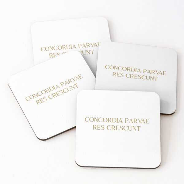 Item preview, Concordia Parvae Res Crescunt gold b designed and sold by VRedBaller.