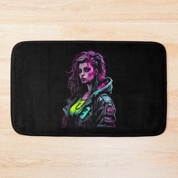 Item preview, Pink Cyberpunk Girl, Neo Noir, Anime Character designed and sold by Burn-Ego.