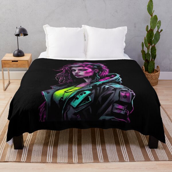 Item preview, Pink Cyberpunk Girl, Neo Noir, Anime Character designed and sold by Burn-Ego.