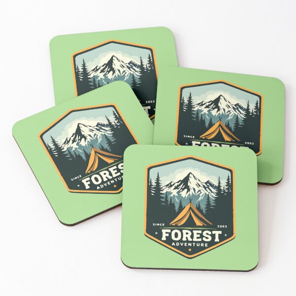 Item preview, Forest Adventure Since 2003 | Vintage Camping Hike Outdoor designed and sold by PurpleLoveStore.
