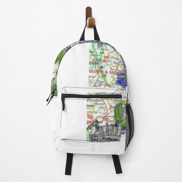 Item preview, South Down NI illustrated vintage map. designed and sold by DebTheZeb.