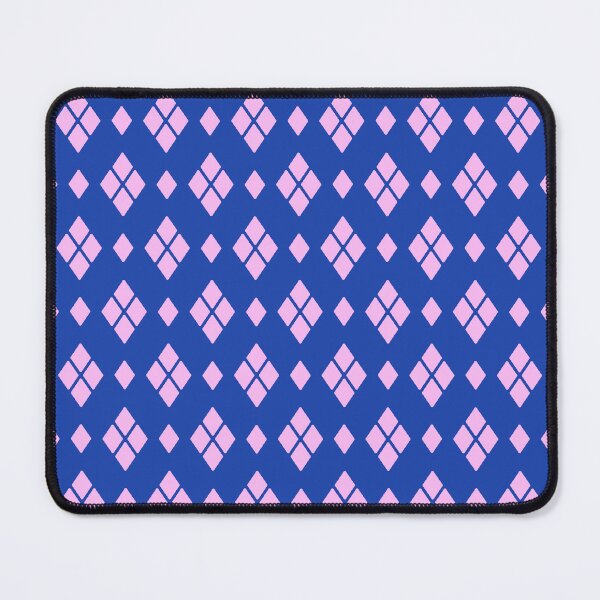 Item preview, Geometric Diamond Pattern in Blue & Pink designed and sold by tonymagnerart.
