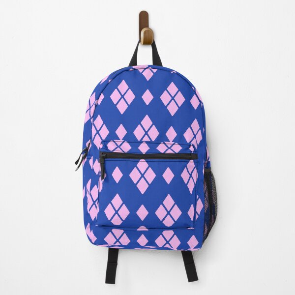 Item preview, Geometric Diamond Pattern in Blue & Pink designed and sold by tonymagnerart.