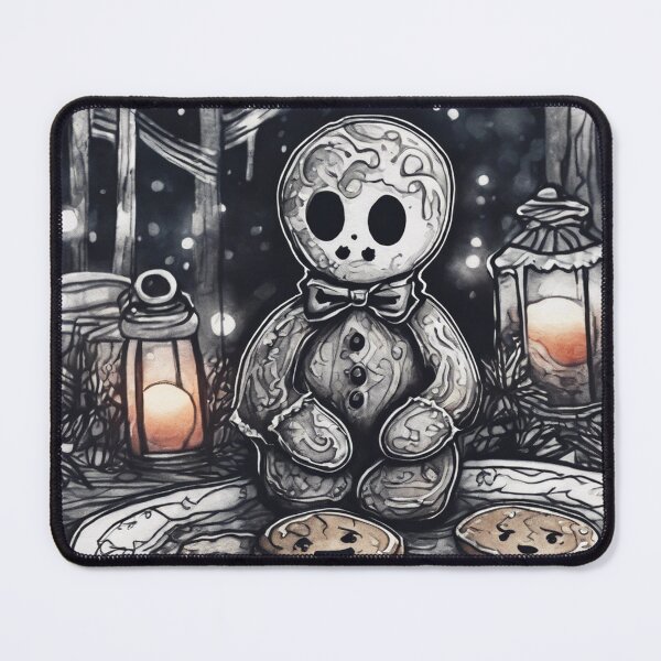 Item preview, Christmas and Holiday Gingerbread man - Watercolor & Ink 5 designed and sold by KBMediaArt.