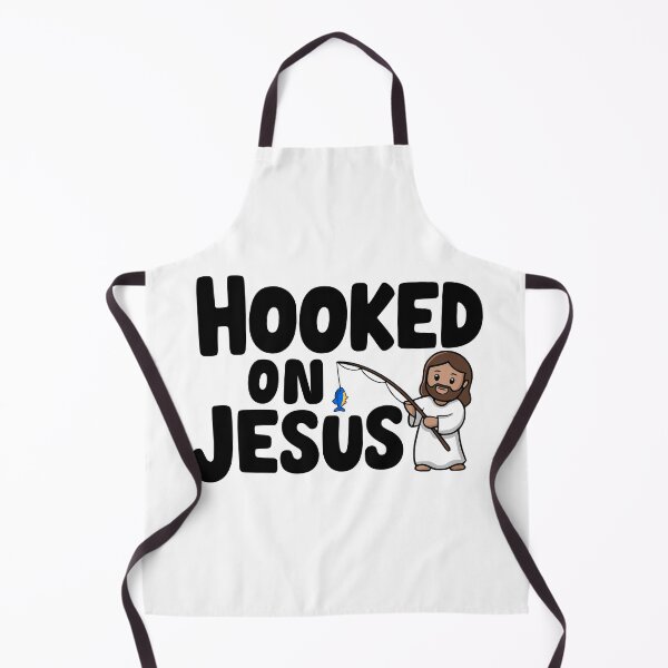 Item preview, Hooked On Jesus! Cute Funny Christian designed and sold by PMCreative.