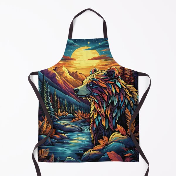 Item preview, Bear of the Neon Woods designed and sold by Konkam.