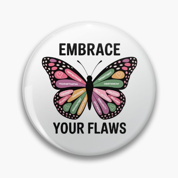 Item preview, Embrace Your Flaws designed and sold by TrippyOutfitter.