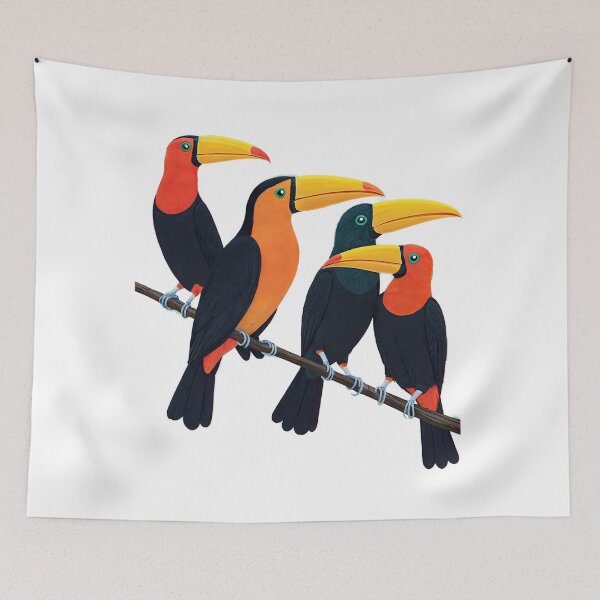 Item preview, T-Shirt Design Trending: TOUCANS designed and sold by ForeverPrintsOK.