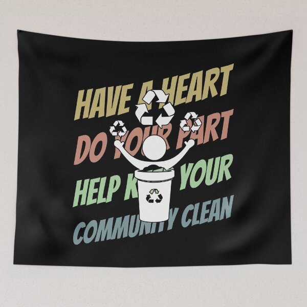Item preview, Anti Littering No Environment Recycle Trash designed and sold by MyPriond.