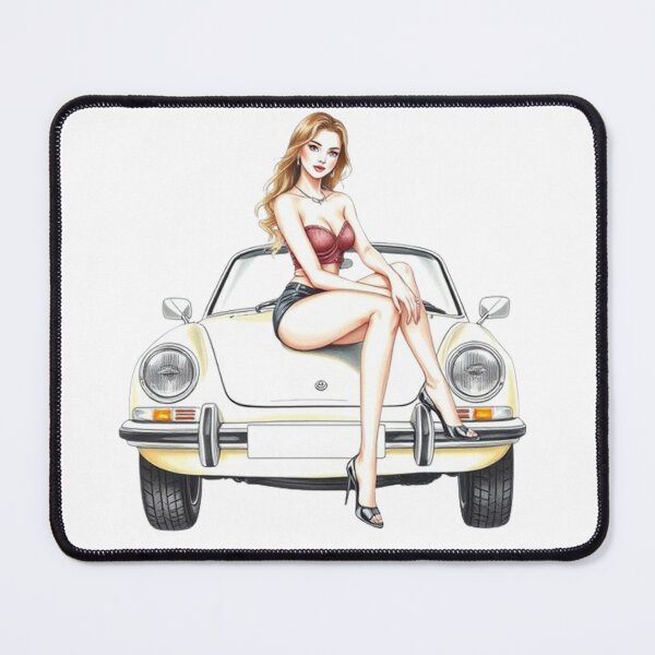 Item preview, “Retro Glamour: Charm and Audacity of Pin-Ups” designed and sold by CHRIST5000.