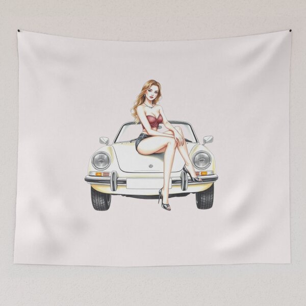 Item preview, “Retro Glamour: Charm and Audacity of Pin-Ups” designed and sold by CHRIST5000.