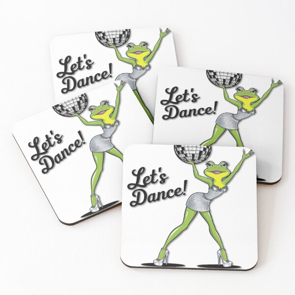 Item preview, Dancing Frog Sticker designed and sold by ArtQueen777.