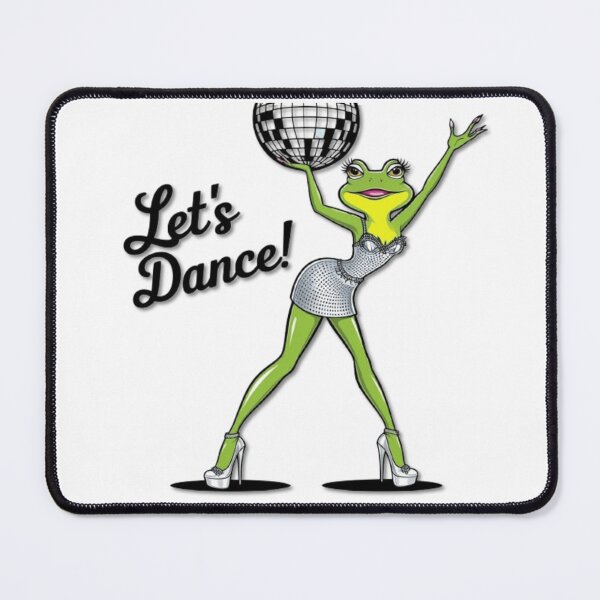 Item preview, Dancing Frog Sticker designed and sold by ArtQueen777.