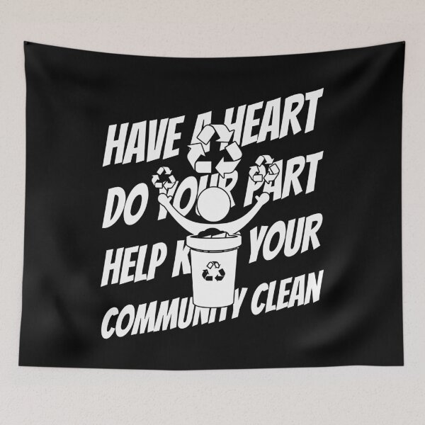 Item preview, Anti Littering No Environment Recycle Trash designed and sold by MyPriond.