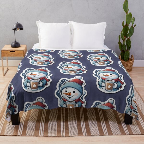 Item preview, Snowman Illustration 6828 designed and sold by Grafititee.