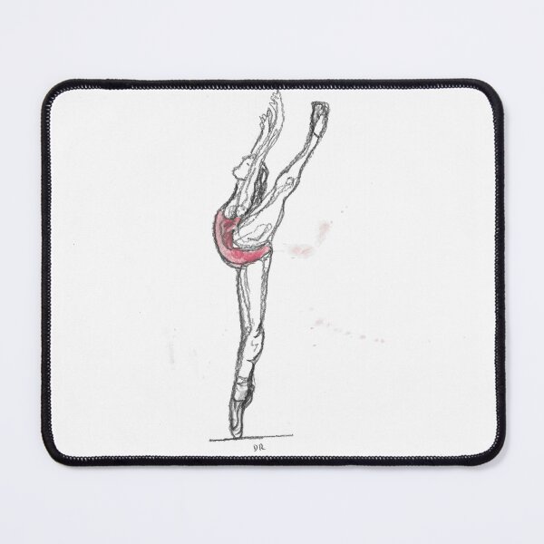 Item preview, Ballet dancer in continuous line. designed and sold by DebTheZeb.