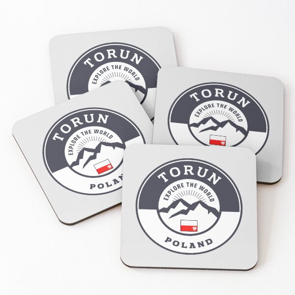 Item preview, Torun Poland Black and White Crest designed and sold by World Designs.