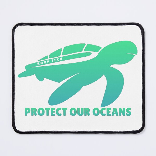 Item preview, Sea Turtle Protect our Oceans - Koop Tech designed and sold by StickyMcSticker.