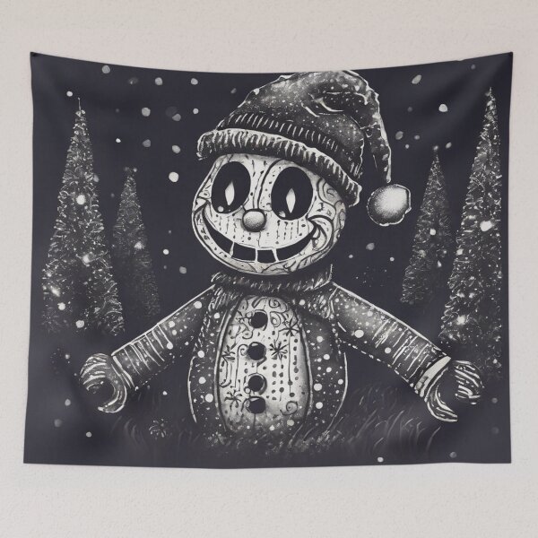 Item preview, Christmas and Holiday Gingerbread man - Watercolor & Ink 9 designed and sold by KBMediaArt.