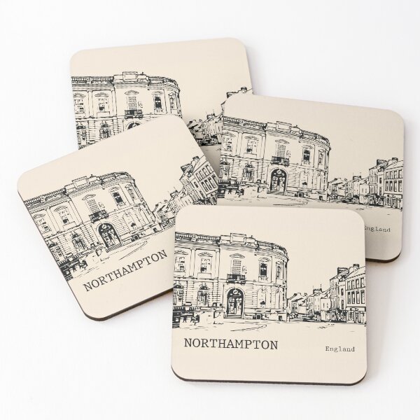 Item preview, Northampton England designed and sold by Lakeric Cityscapes.