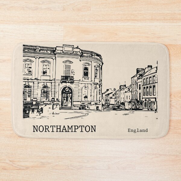 Item preview, Northampton England designed and sold by Lakeric Cityscapes.