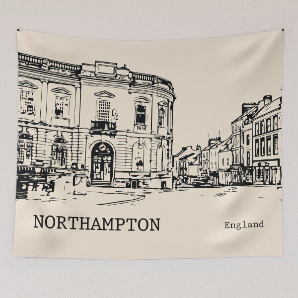 Item preview, Northampton England designed and sold by Lakeric Cityscapes.