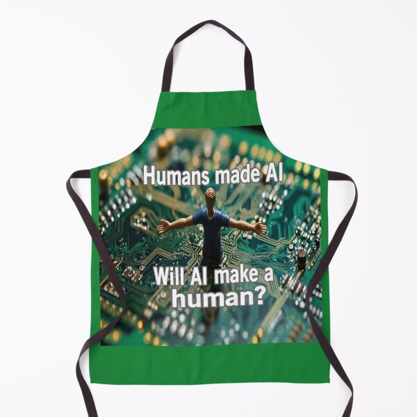 Item preview, Will AI Make A Human? designed and sold by Surreallytee.