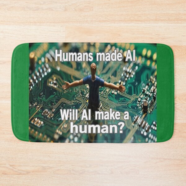 Item preview, Will AI Make A Human? designed and sold by Surreallytee.