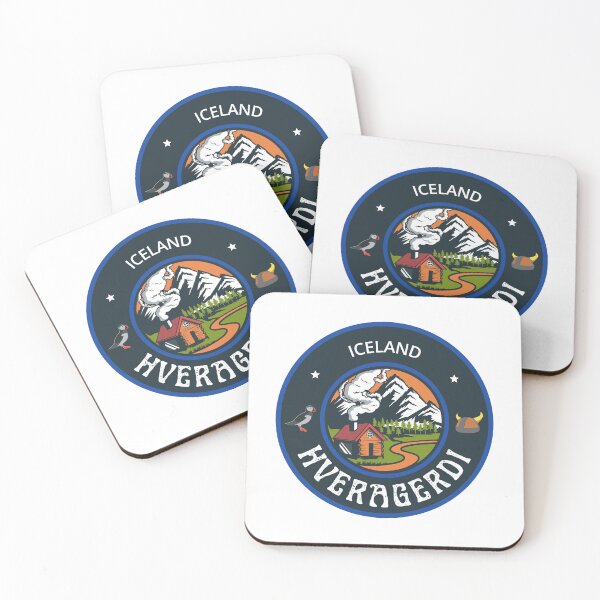 Item preview, Hveragerði Iceland Blue Emblem designed and sold by World Designs.