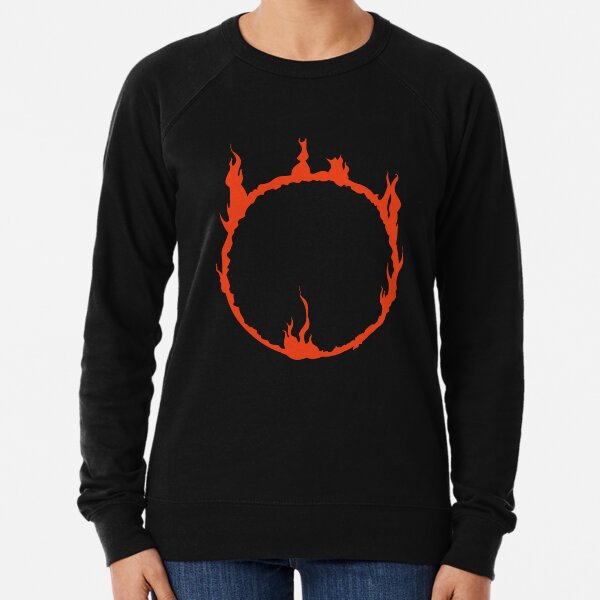 Signo oscuro - rojo Sudadera ligera