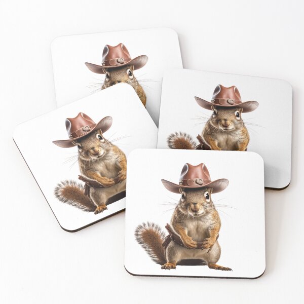 Item preview, Cowboy Squirrel Western Rodent designed and sold by WillandWent.