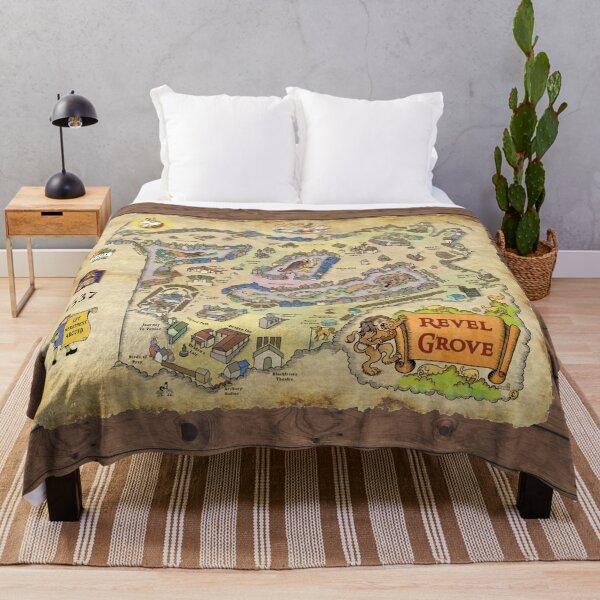 Item preview, Map of Revel Grove - 1537 designed and sold by Art Off the Wood.