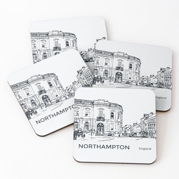 Item preview, Northampton England designed and sold by Lakeric Cityscapes.