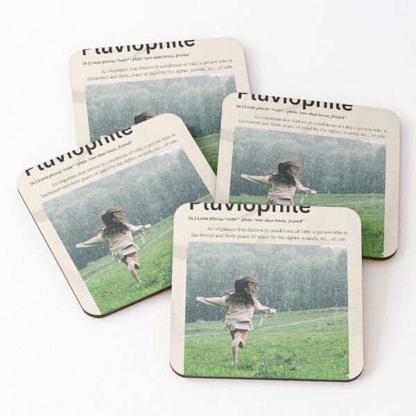 Item preview, Pluviohile | Word Definition  designed and sold by ToBeDefined.