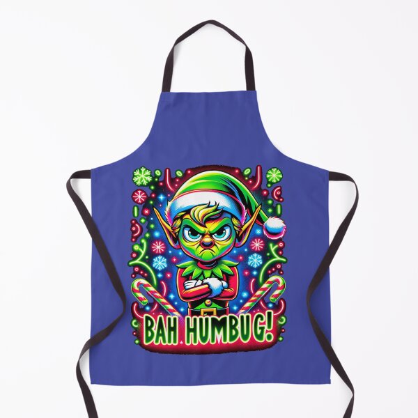 Item preview, Colorful Grumpy Elf: Bah Humbug Christmas Fun designed and sold by leyfinder.