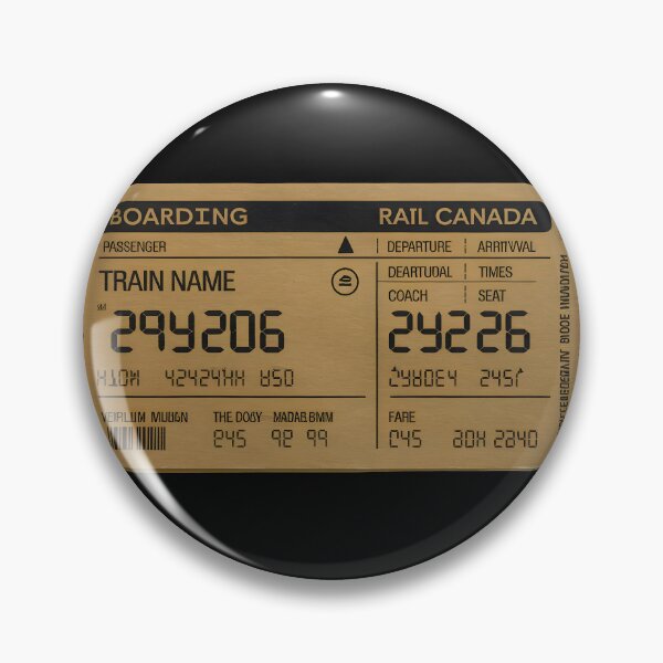 Item preview, Via rail Canada ticket designed and sold by NextDoorShoop.