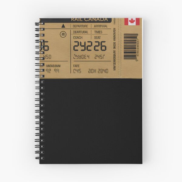 Item preview, Via rail Canada ticket designed and sold by NextDoorShoop.